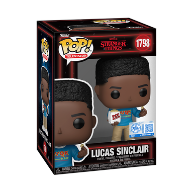 Funko Pop Stranger Things 5: Lucas Sinclair with Popcorn - Exclusive (1798)