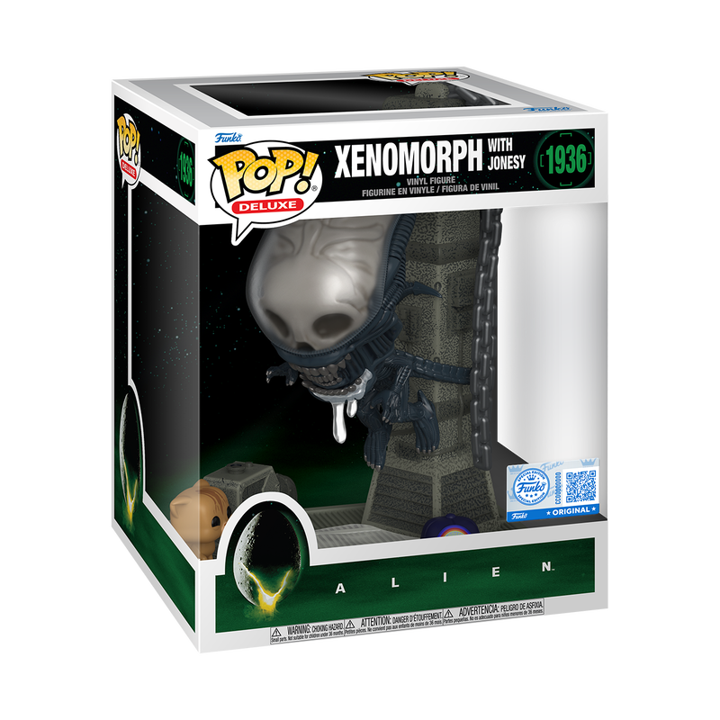 Funko Pop Deluxe Alien: Xenomorph With Jonesy - Exclusive (1936)