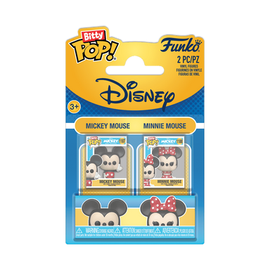 Funko Bitty Pop: Disney - Mickey y Minnie 2 Pack