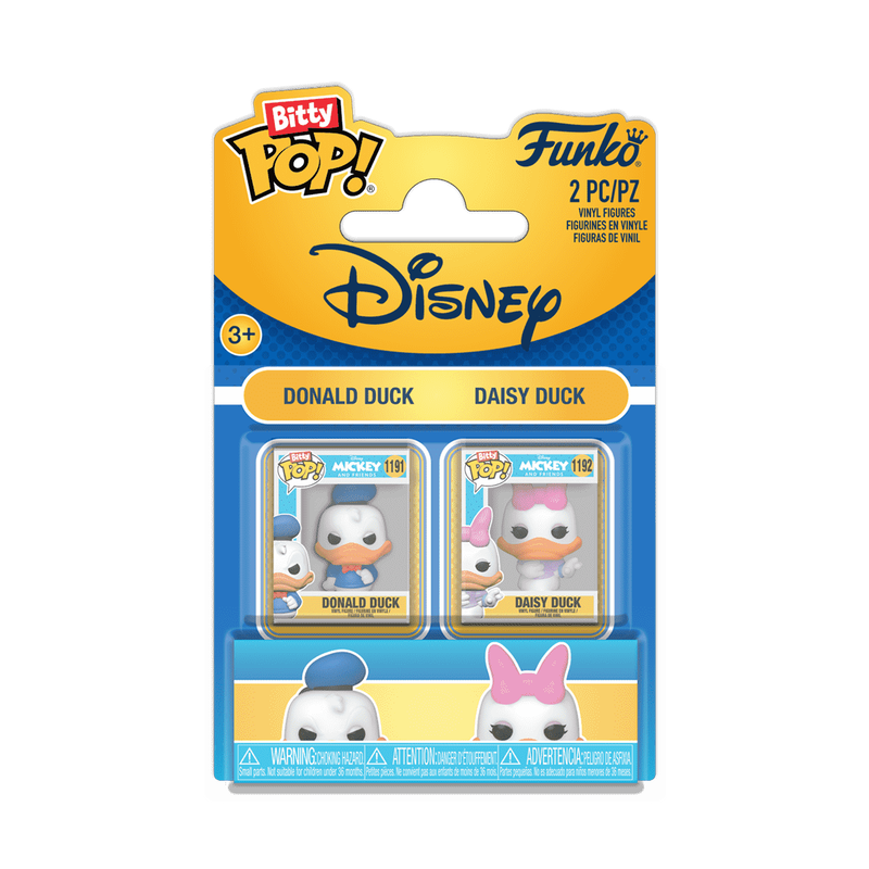 Funko Bitty Pop: Disney - Donald y Daisy 2 Pack