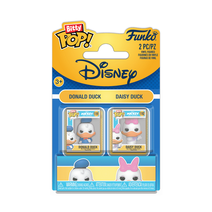 Funko Bitty Pop: Disney - Donald y Daisy 2 Pack