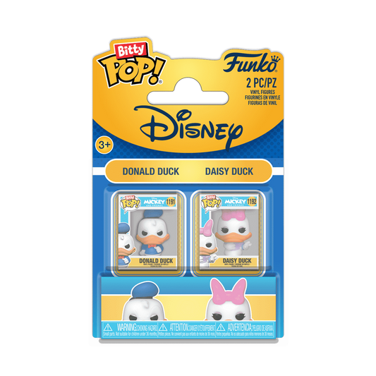 Funko Bitty Pop: Disney - Donald y Daisy 2 Pack