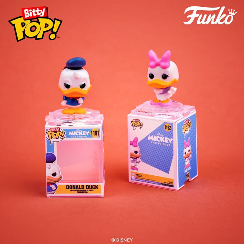 Funko Bitty Pop: Disney - Donald y Daisy 2 Pack