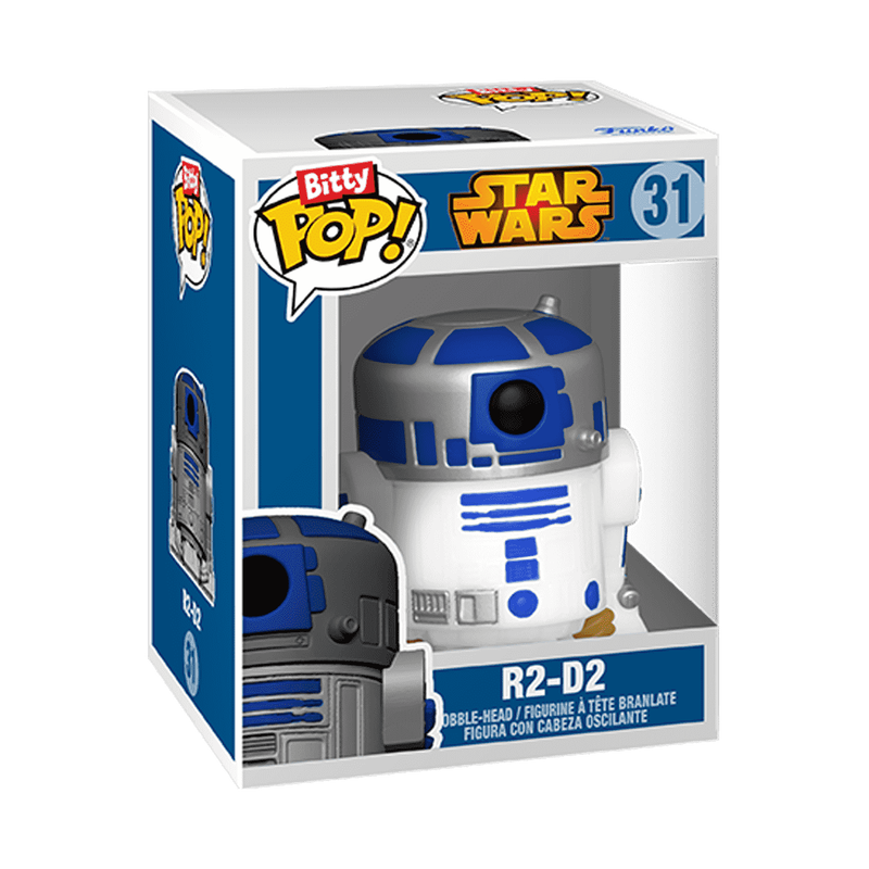 Funko Bitty Pop: Star Wars - Leia y R2D2 2 Pack
