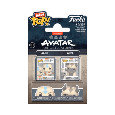 Funko Pop Bitty 2-pack Avatar The Last  Airbender: Aang & Appa