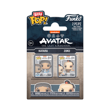 Funko Pop Bitty 2-pack Avatar The Last  Airbender: Katara & Zuko