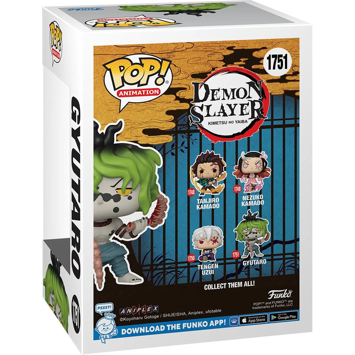 Funko Pop Demon Slayer: Gyutaro (1751)