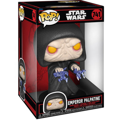 Funko Pop Jumbo Star Wars Dark Side: Emperor Palpatine (741)