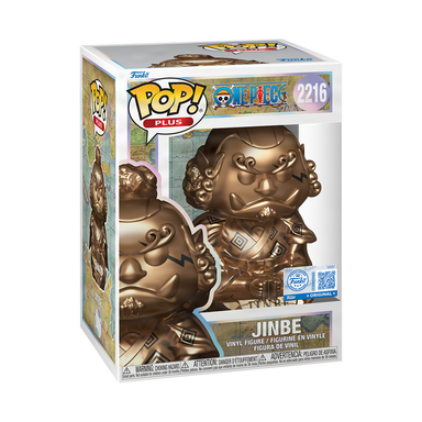 Funko Pop Plus One Piece: Jinbe Statue Bronze - 25th Anniversary Exclusive (2216)