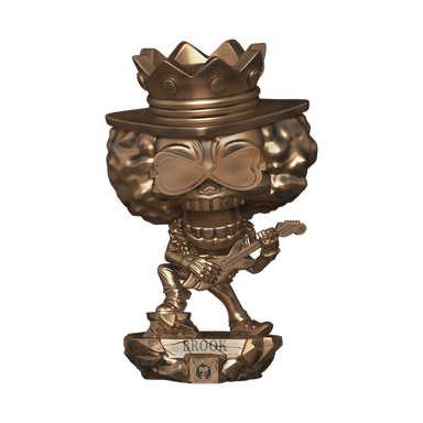 Funko Pop Plus One Piece: Brook Statue Bronze - 25th Anniversary Exclusive (2215)