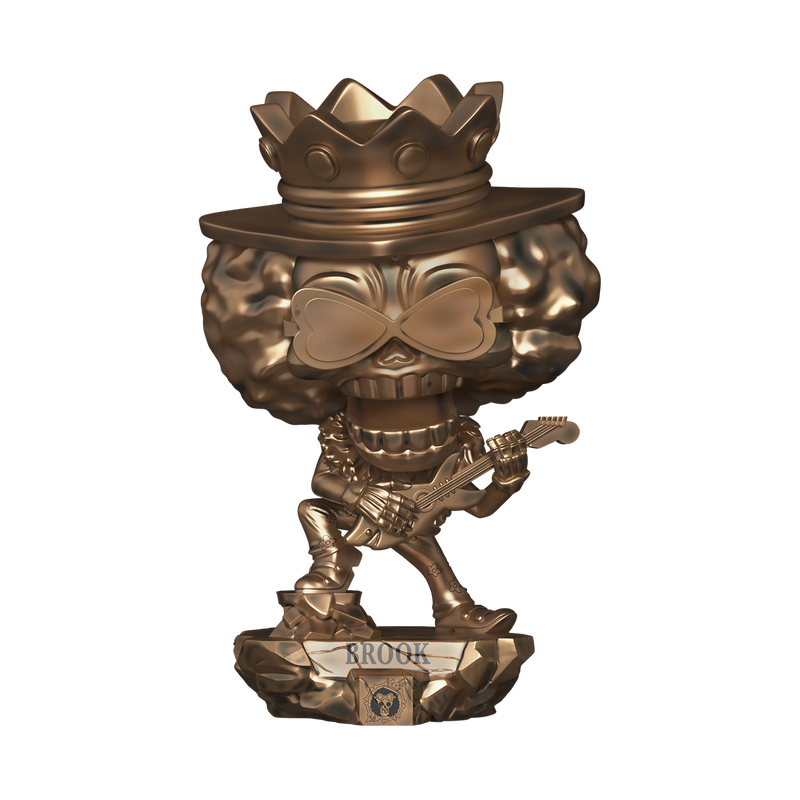 Funko Pop Plus One Piece: Brook Statue Bronze - 25th Anniversary Exclusive (2215)