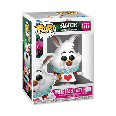 PREVENTA Funko Pop Alice In Wonderland: White Rabbit With Horn (1772)