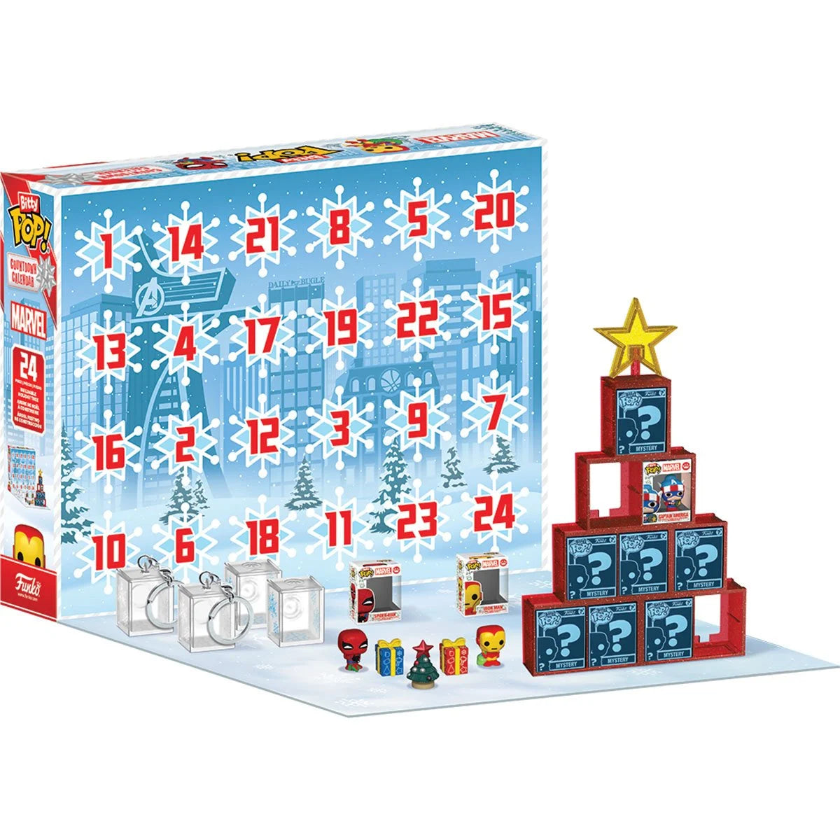 Funko Pop Bitty Pop Marvel Countdown Calendar