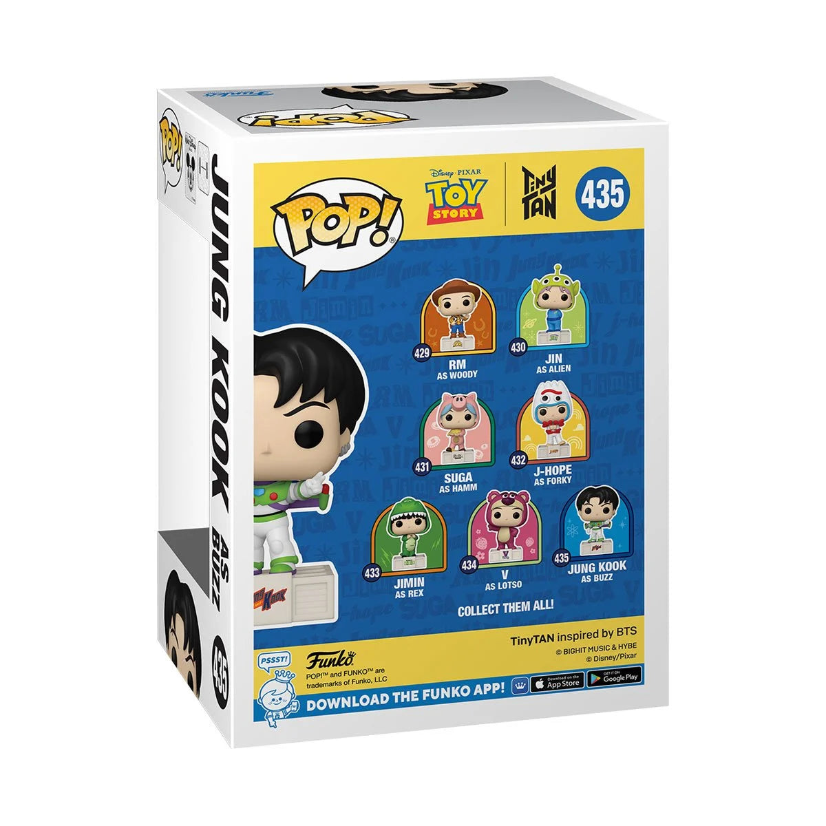 Funko Pop BTS Toy Story x TinyTAN: Jungkook as Buzz (435)