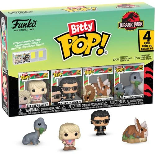 Funko Bitty Pop 4-Pack Jurassic Park: Triceratops