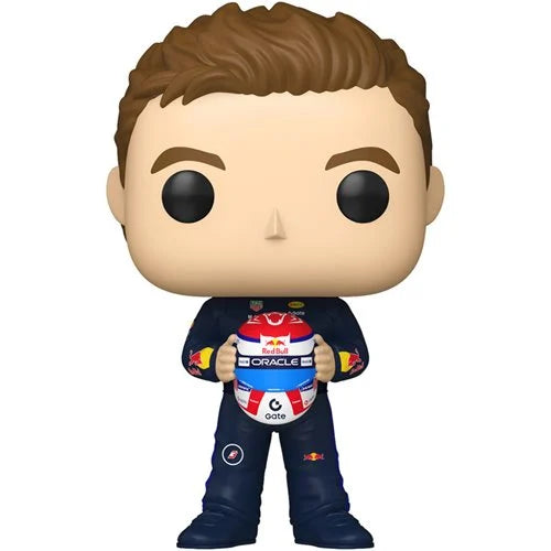 PREVENTA Funko Pop Formula 1 Oracle Red Bull Racing: Max Verstappen Holding Helmet (17)