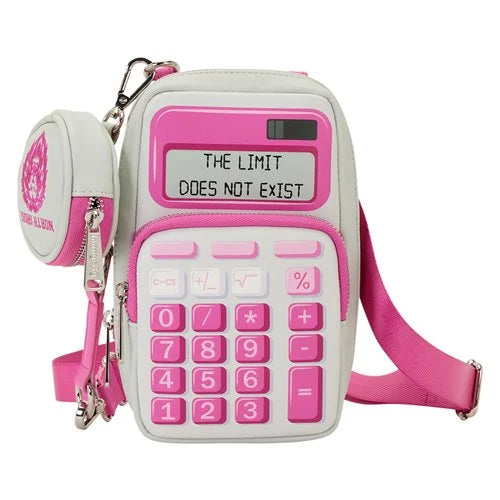 Loungefly Mean Girls Calculator Cell Phone Crossbody Bag with Coin Bag
