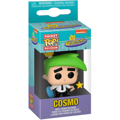 PREVENTA Funko Pop Pocket Keychain The Fairly Odd Parents: Cosmo Key Chain