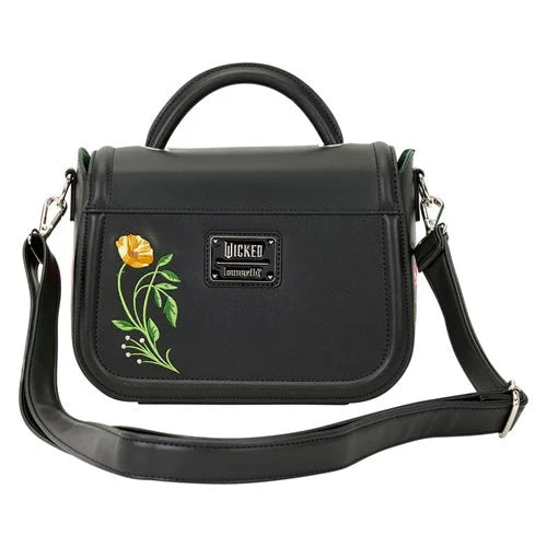 Loungefly Wicked: For Good Floral Crossbody Bag