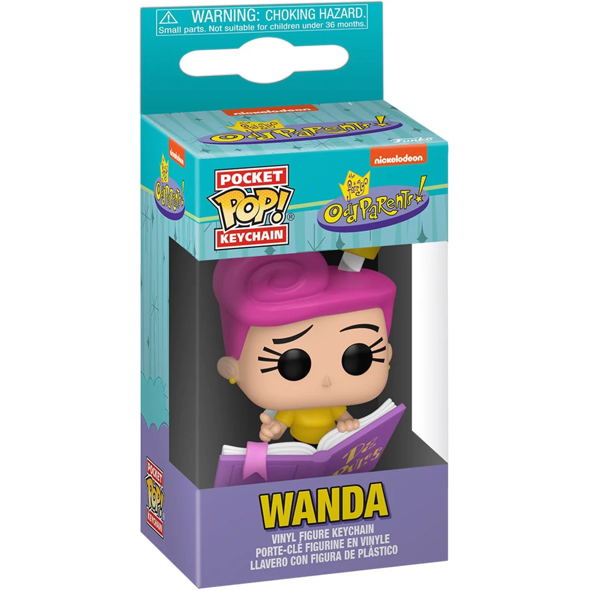 PREVENTA Funko Pop Pocket Keychain The Fairly Odd Parents: Wanda Key Chain