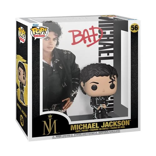 Funko Pop Cover Michael Jackson: Bad (56)