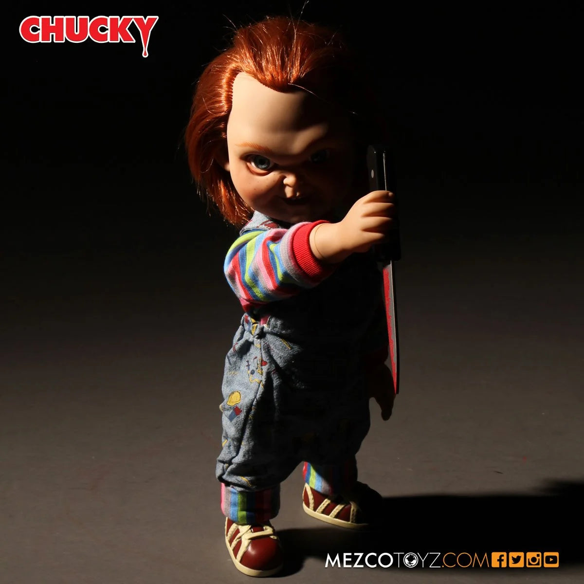 Mezco Toyz Child's Play: Sneering Chucky Talking Doll