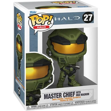 PREVENTA Funko Pop Halo 25th Anniversary: Master Chief with M6D Magnum (27)