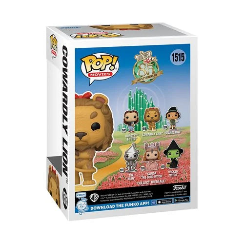 Funko Pop The Wizard of Oz 85th Anniversary: Cowardly Lion (1515)