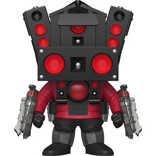 Funko Pop Bitty Bot Skibidi Toilet: Titan Speakerman and Parasitic Skibidi Toilet