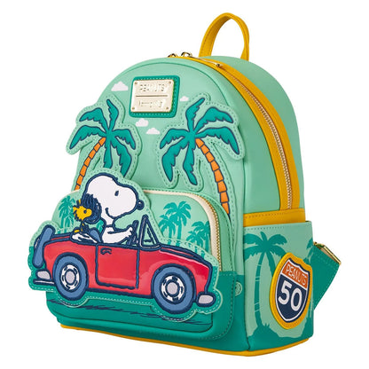 Loungefly Peanuts Snoopy Road Trip Mini-Backpack