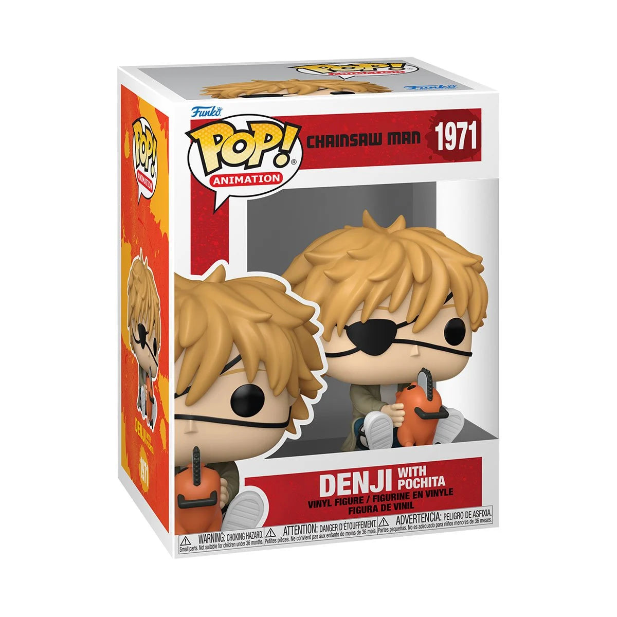 Funko Pop Chainsaw Man: Denji with Pochita (1971)