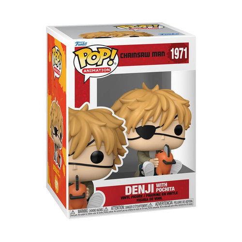 Funko Pop Chainsaw Man: Denji with Pochita (1971)