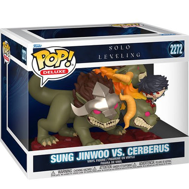 Funko Pop Deluxe Solo Leveling: Sung Jinwoo vs. Cerberus (2272)