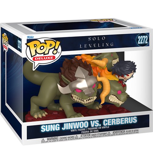 Funko Pop Deluxe Solo Leveling: Sung Jinwoo vs. Cerberus (2272)