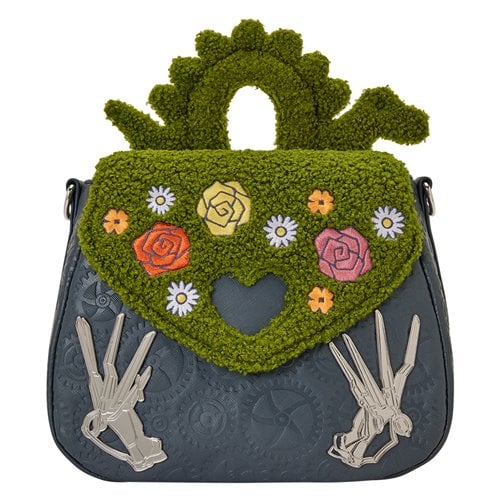 Loungefly Edward Scissorhands Sherpa Crossbody Bag