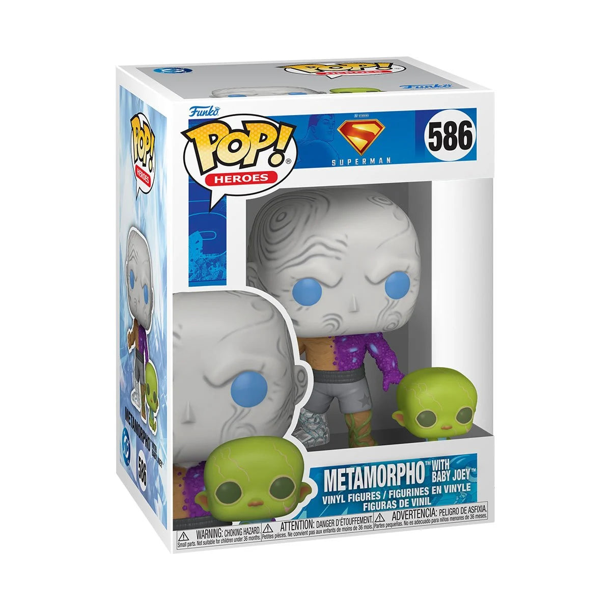 Funko Pop Superman 2025 Movie: Metamorpho with Baby Joey (586)
