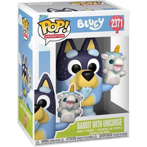 PREVENTA Funko Pop Bluey: Bandit With Unicorse (2371)