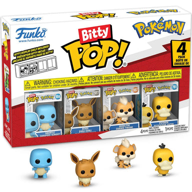 Funko Pop Bitty Pokemon: Squirtle 4-Pack