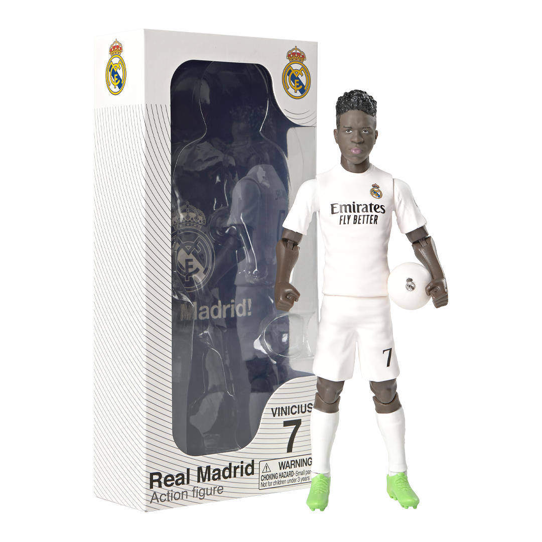 Banbo Toys Socker Real Madrid CF: Vinícius Júnior 7-Inch Action Figure