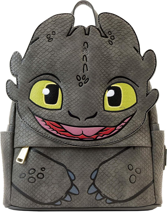 Loungefly How to Train Your Dragon: Toothless Cosplay Mini-Backpack