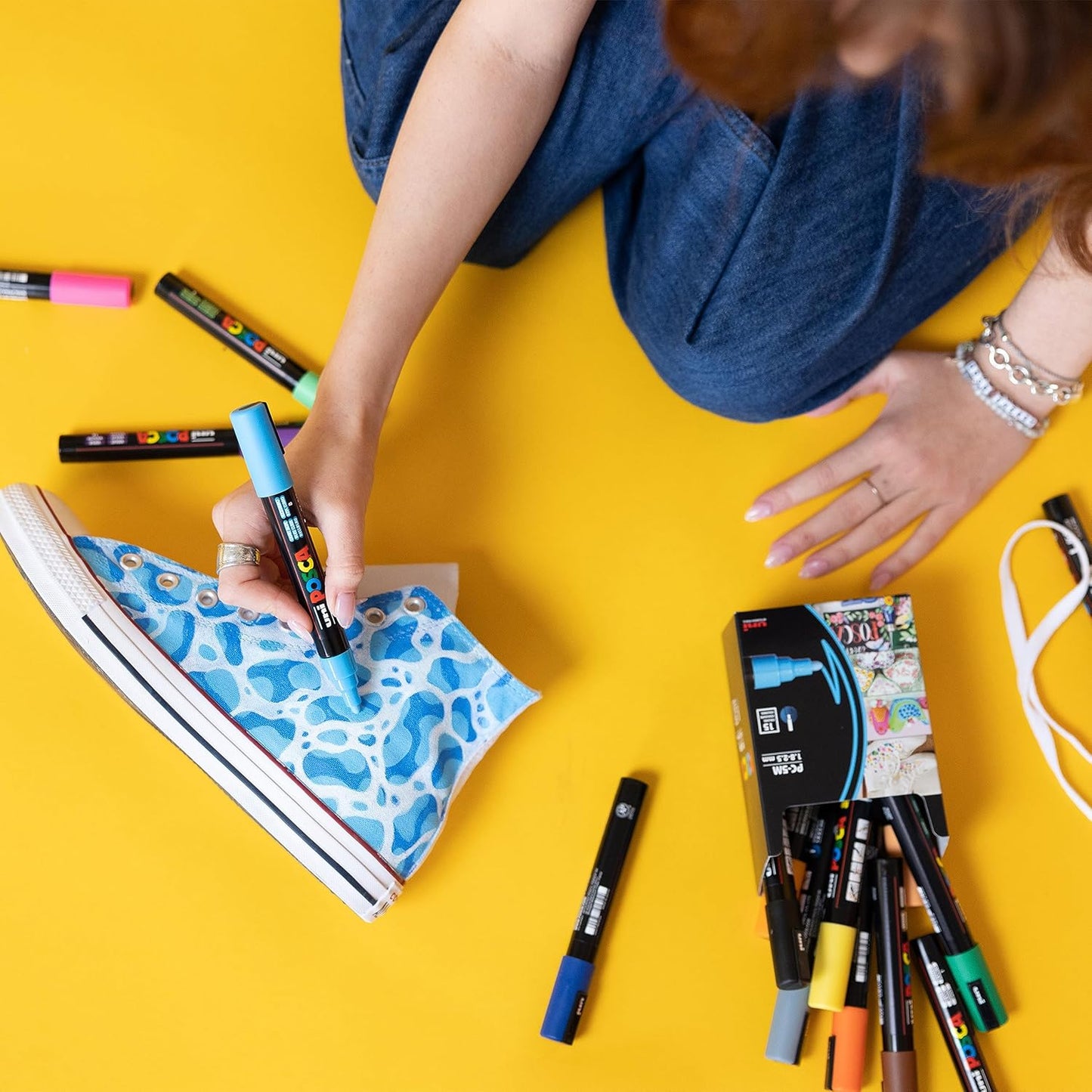 POSCA Marcador de Pintura Base Agua Punto Mediano - Individual