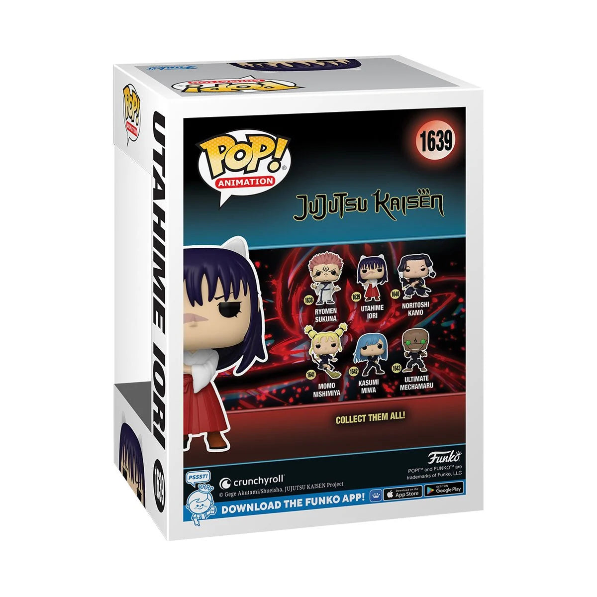 Funko Pop Jujutsu Kaisen: Utahime Iori (1639)