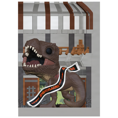 PREVENTA Funko Pop Nooks Jurassic Park: T. Rex in Visitor Center
