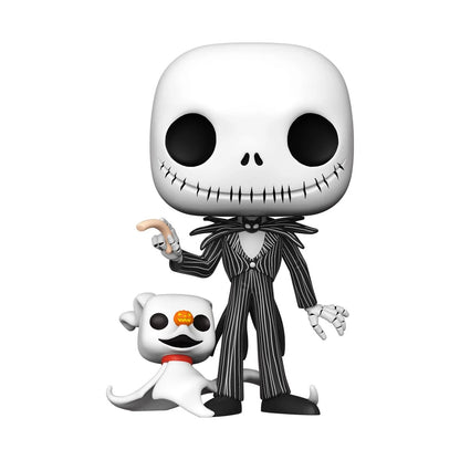 Funko Pop Jumbo The Nightmare Before Christmas: Jack Skellington with Zero (809)