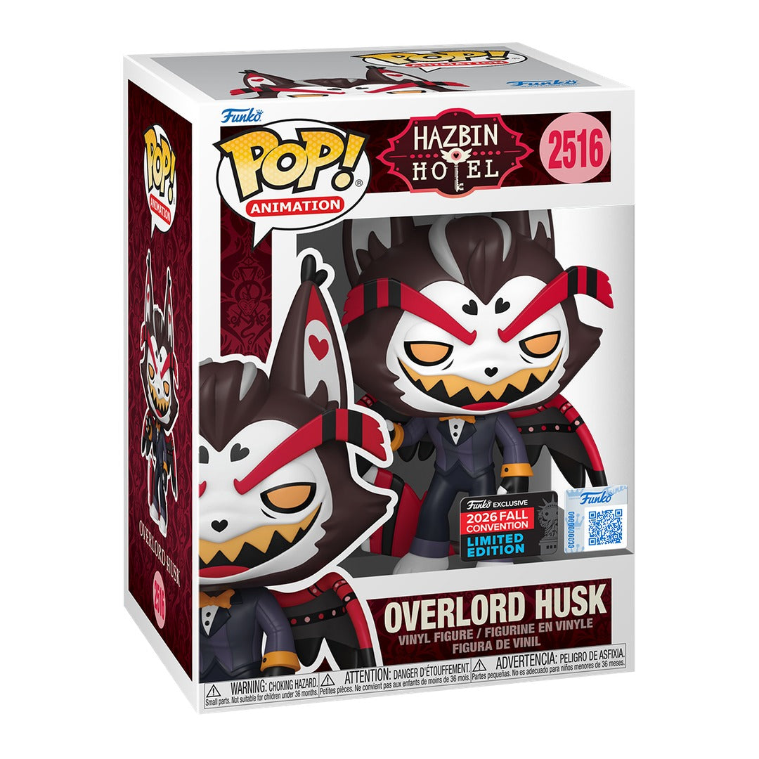 Funko Pop Hazbin Hotel: Overlord Husk - NYCC2026 Exclusive (2516)