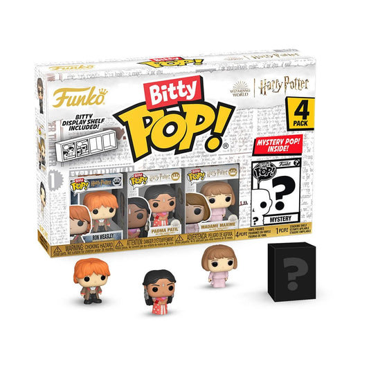 PREVENTA Funko Bitty Pop Harry Potter and the Goblet of Fire: Ron Weasley 4-Pack