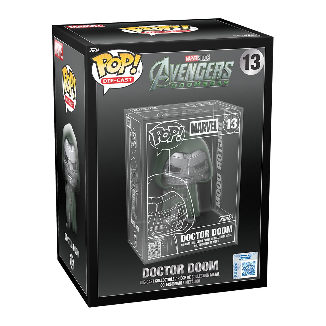 PREVENTA Funko Pop Die-Cast Avengers Doomsday: Doctor Doom - Funkoshop Exclusive (13)