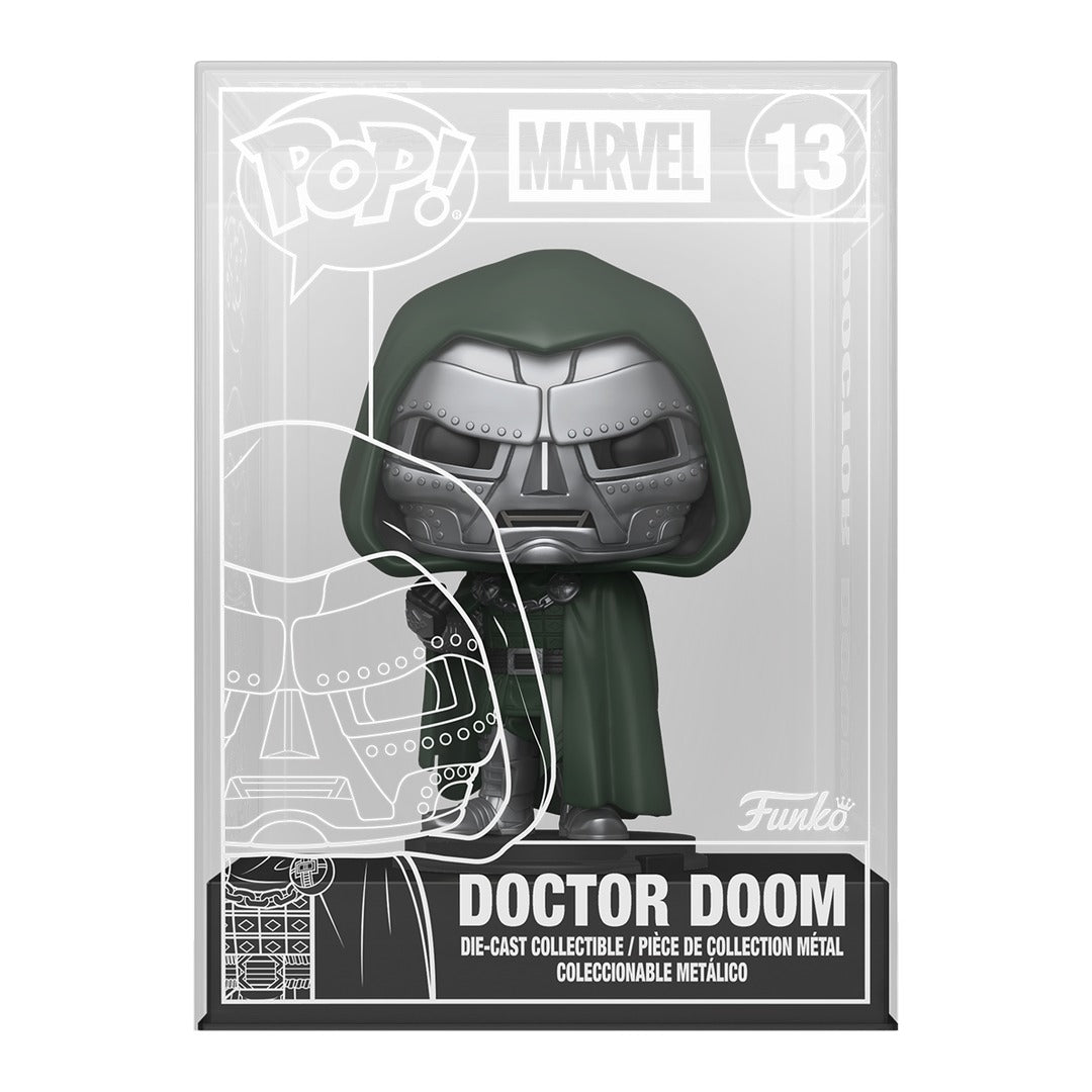 PREVENTA Funko Pop Die-Cast Avengers Doomsday: Doctor Doom - Funkoshop Exclusive (13)