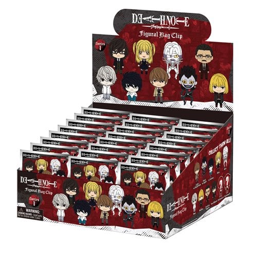 Monogram Foam Bag Clip: Death Note Series 1 - Individual Sorpresa