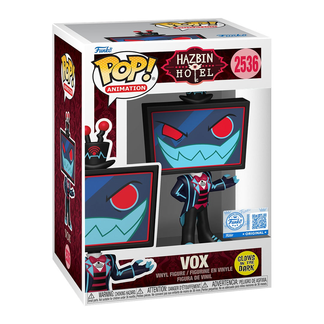 Funko Pop Hazbin Hotel: Vox Glows in the dark - Exclusive (2536)